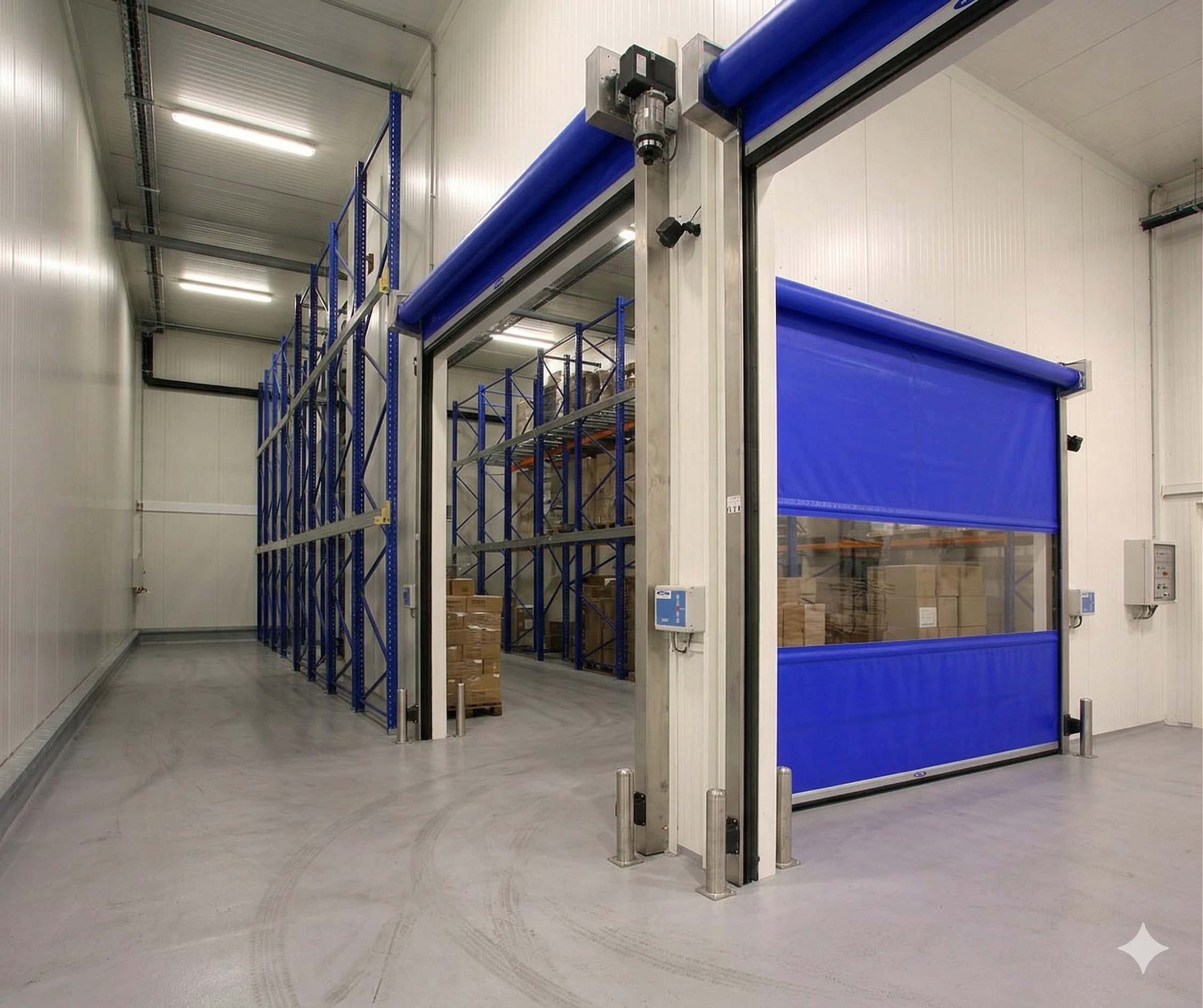 Porte de garage enroulable — Un gain de place maximal avec la porte enroulable